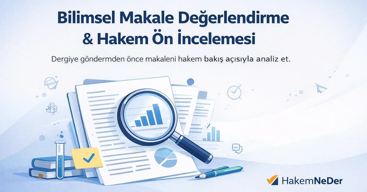 Scientific manuscript evaluation and pre-submission review